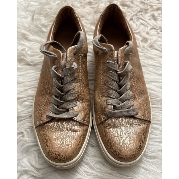 Frye Metallic Gold/Bronze Sneakers - Picture 1 of 5